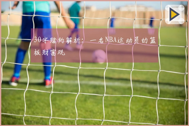30字赌约解析：一名NBA运动员的篮板财富观